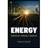 Energy Perspectives, Problems, and Prospects