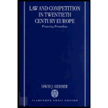 Law and Competition in Twentieth Century,