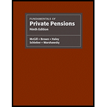 Fundamentals of Private Pensions