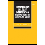 Humanitarian Military Intervention