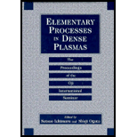 Elementary Processes in Dense Plasmas