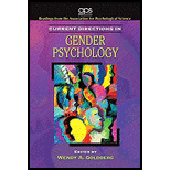 Current Directions in Gender Psychology