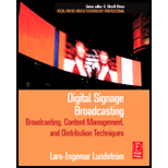 Digital Signage Broadcasting