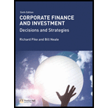 Corporate Finance and Investments