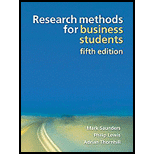 Research Methods for Business Students