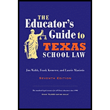 Educators Guide to Texas School Law