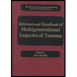 International Handbook Of Multigenerational Legacies Of Trauma