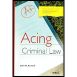 Acing Criminal Law