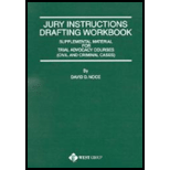 Jury Instructions Drafting Workbook