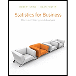 Statistics for Business   With CD