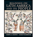 Readings on Latin America and its People, Volume 1