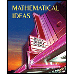 Mathematical Ideas (Looseleaf)