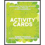 Promoting Physical Activity and Health in the Classroom   Activity Cards