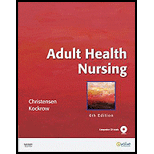 Adult Health Nursing   With CD