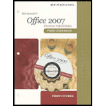 Microsoft Office 2007 1st Course   With Dvd