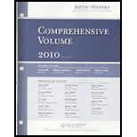 South Western Federal Taxation 2010 Comprehensive Volume (with TaxCut Tax Preparation Software CD ROM and RIA Printed Access Card)   With CD PkgLOOSE<