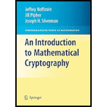 Introduction to Mathematical Cryptography