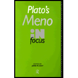 Platos Meno in Focus