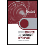 Higher Education and Sustainable Development