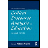 Introduction to Critical Discourse Analysis in Education