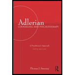 Adlerian Counseling and Psychotherapy A Practitioners Approach