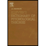 Elseviers Dictionary of Psychological Theories