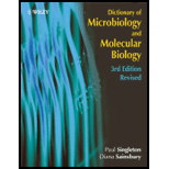 Dictionary of Microbiology and Molecular Biology