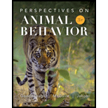 Perspectives on Animal Behavior 3RD 10 Edition, by Judith Goodenough - ISBN 9780470045176