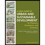 Legal Guide to Urban Design and Sustainable Development for Planners, Developers and Architects