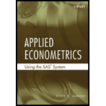 Applied Econometric Using SAS System