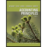 Accounting Principles, Part 1 CANADIAN EDITION<