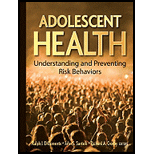 Adolescent Health Understanding and Preventing Risk Behaviors