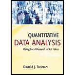 Quantitative Data Analysis