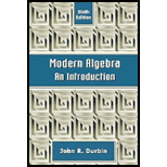 Modern Algebra  An Introduction