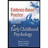 Evidence Based Practice in Infant and Early Childhood Psychology