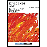 Dividends and Dividend Policy