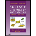 Introduction to Surface Chemistry and Catalysis