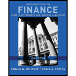 Introduction to Finance Markets, Investments and Financial Management