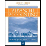 Advanced Accounting Study Guide