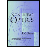 Nonlinear Optics