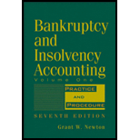 Bankruptcy and Insolvency Accounting , Volume 1