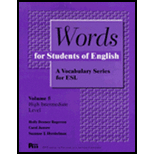 Words for Students of English