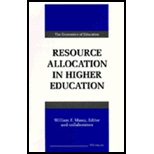 Resource Allocation in Higher Education