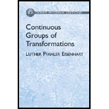 Continuous Groups of Transformations