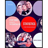 Essentials of Statistics A Tool for Social Research  Study Guide