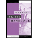 Writing Skills Handbook, 03 Update   With MLA Card