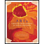 Art and Creative Development for Young Children (ISBN10 049591312X 