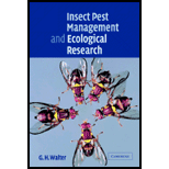 Insect Pest Management and Ecological