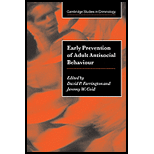 Early Prevention of Adult Antisocial Behaviour