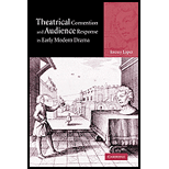 Theatrical Convention and Audience Response in Early Modern Drama